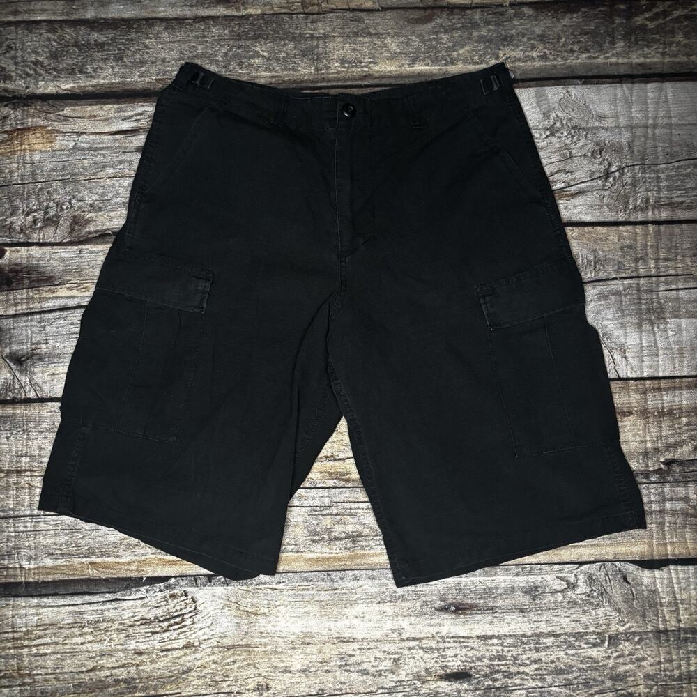 MOC Bdu Cargo Shorts Mens Size Medium Black